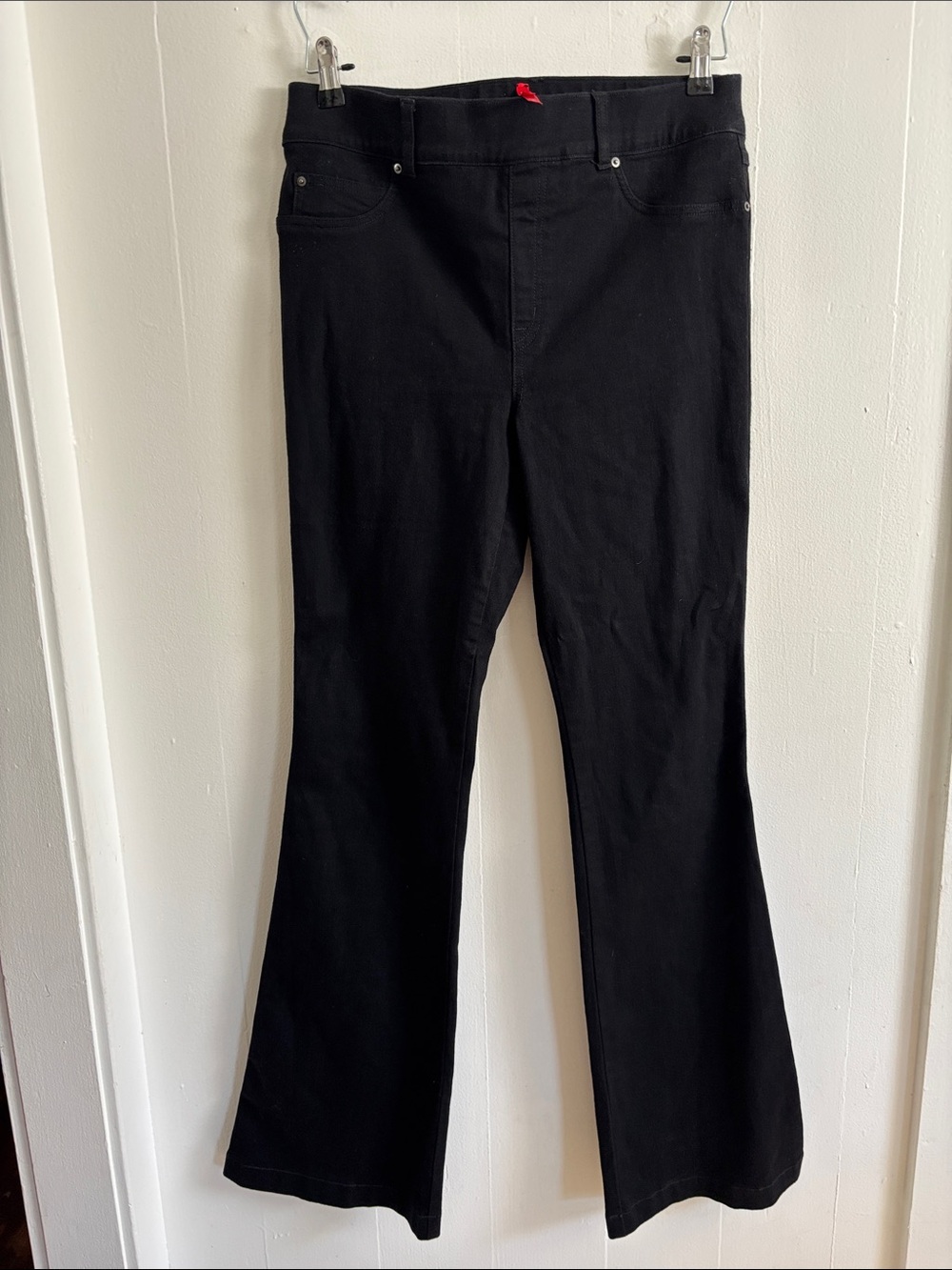 SPANXshape™ EveryWear Kick Flare Jeans Black Wide Leg Pants